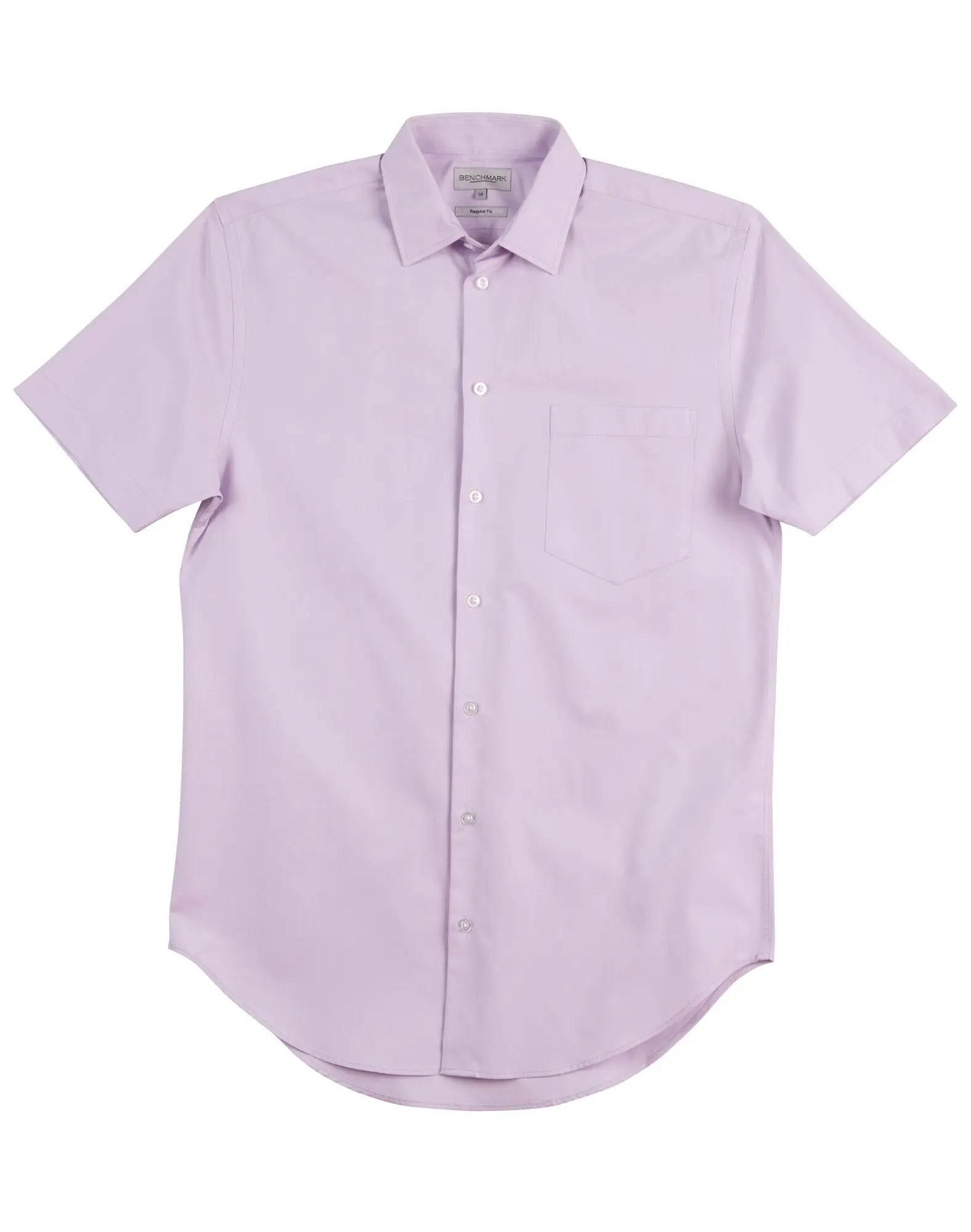 Men's CVC Oxford Short Sleeve Shirt M7040S Benchmark
